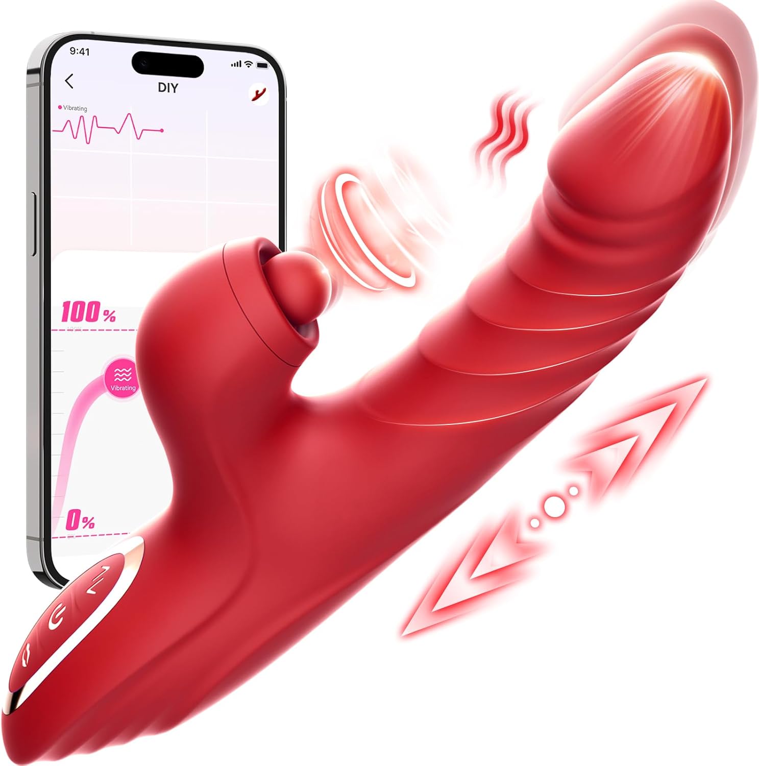 Luxury Silicone Vibrator